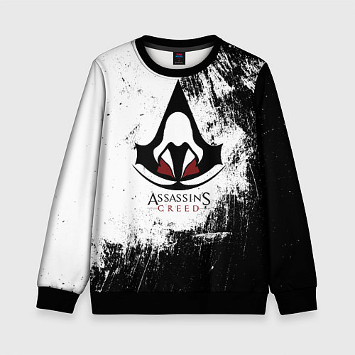 Детский свитшот Assasin's creed / 3D-Черный – фото 1