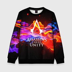 Свитшот детский Assassin’s Creed: Unity, цвет: 3D-черный