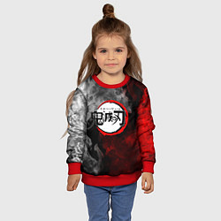 Свитшот детский KIMETSU NO YAIBA, цвет: 3D-красный — фото 2