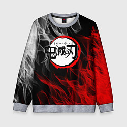 Свитшот детский KIMETSU NO YAIBA, цвет: 3D-меланж
