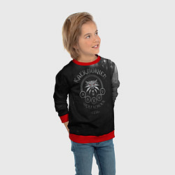 Свитшот детский ВЕДЬМАК, цвет: 3D-красный — фото 2