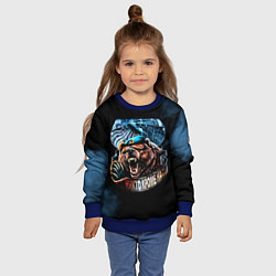 Свитшот детский Никто кроме нас, цвет: 3D-синий — фото 2