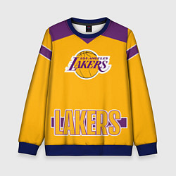 Свитшот детский Los Angeles Lakers, цвет: 3D-синий