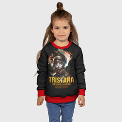 Свитшот детский Tristana, цвет: 3D-красный — фото 2