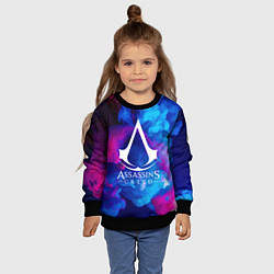 Свитшот детский ASSASSINS CREED, цвет: 3D-черный — фото 2