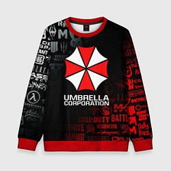 Детский свитшот RESIDENT EVIL UMBRELLA CORP