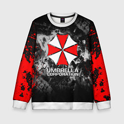 Свитшот детский UMBRELLA CORP, цвет: 3D-белый