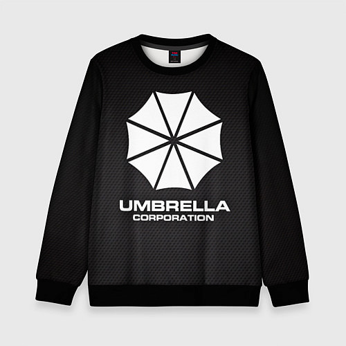 Детский свитшот Umbrella Corporation / 3D-Черный – фото 1