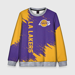 Свитшот детский LA LAKERS, цвет: 3D-меланж