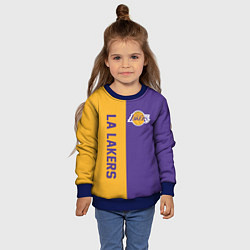 Свитшот детский LA LAKERS, цвет: 3D-синий — фото 2