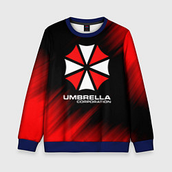 Свитшот детский Umbrella Corporation, цвет: 3D-синий