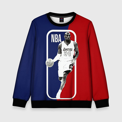 Детский свитшот NBA Kobe Bryant / 3D-Черный – фото 1