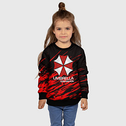Свитшот детский UMBRELLA CORP, цвет: 3D-черный — фото 2