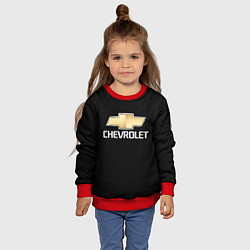 Свитшот детский CHEVROLET, цвет: 3D-красный — фото 2