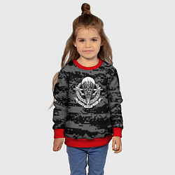 Свитшот детский ВДВ СССР, цвет: 3D-красный — фото 2