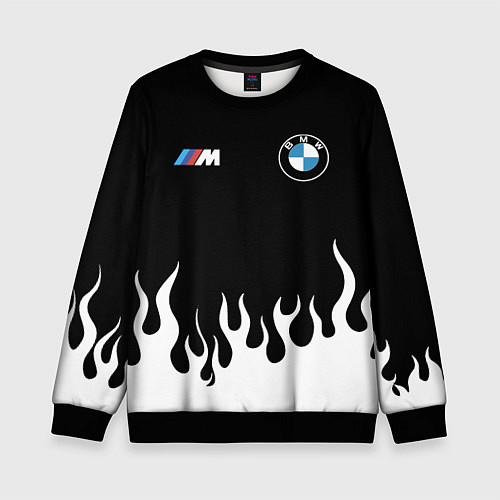 Детский свитшот BMW БМВ / 3D-Черный – фото 1