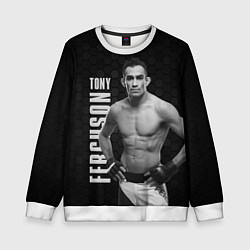 Свитшот детский EL CUCUY Tony Ferguson, цвет: 3D-белый