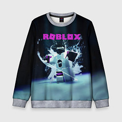 Свитшот детский ROBLOX, цвет: 3D-меланж