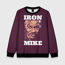 Свитшот детский Mike Tyson, цвет: 3D-черный