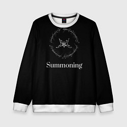 Свитшот детский Summoning, цвет: 3D-белый