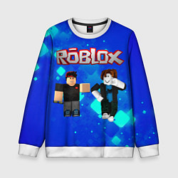 Свитшот детский ROBLOX, цвет: 3D-белый