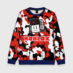 Свитшот детский ROBLOX, цвет: 3D-синий