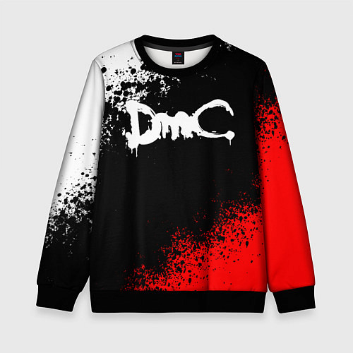 Детский свитшот DEVIL MAY CRY DMC / 3D-Черный – фото 1