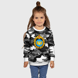 Свитшот детский ВДВ, цвет: 3D-белый — фото 2