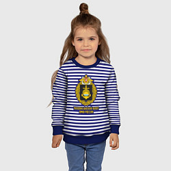 Свитшот детский Тихоокеанский флот ВМФ России, цвет: 3D-синий — фото 2