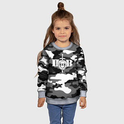 Свитшот детский Пограничные Войска, цвет: 3D-меланж — фото 2