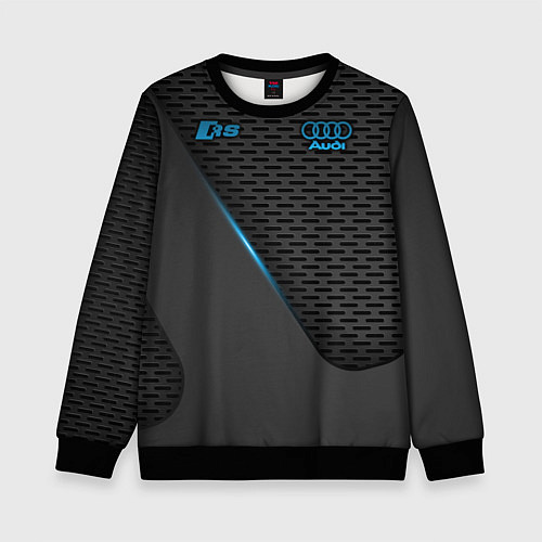 Детский свитшот Audi RS / 3D-Черный – фото 1