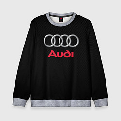 Свитшот детский AUDI, цвет: 3D-меланж