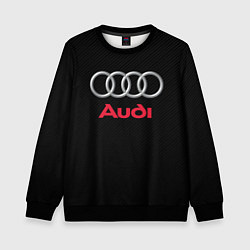 Свитшот детский AUDI, цвет: 3D-черный