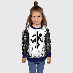 Свитшот детский PORTAL, цвет: 3D-синий — фото 2