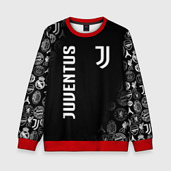 Свитшот детский JUVENTUS, цвет: 3D-красный