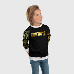 Свитшот детский FORTNITE, цвет: 3D-белый — фото 2