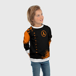 Свитшот детский HALF-LIFE, цвет: 3D-белый — фото 2