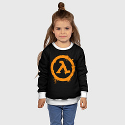 Свитшот детский HALF-LIFE, цвет: 3D-белый — фото 2