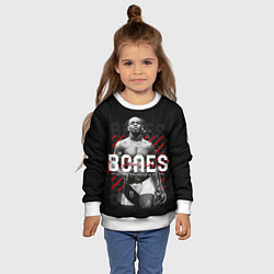 Свитшот детский Bones Jones, цвет: 3D-белый — фото 2