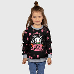 Свитшот детский KIMETSU NO YAIBA, цвет: 3D-меланж — фото 2