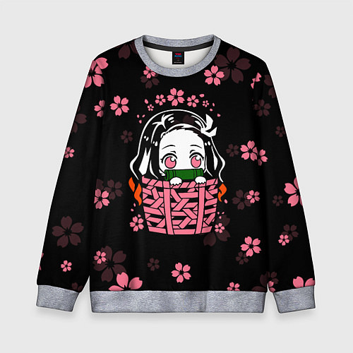 Детский свитшот KIMETSU NO YAIBA / 3D-Меланж – фото 1