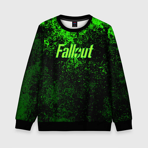 Детский свитшот FALLOUT / 3D-Черный – фото 1