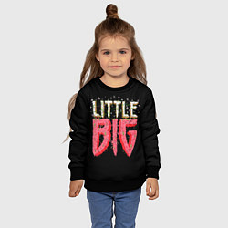 Свитшот детский Little Big, цвет: 3D-черный — фото 2