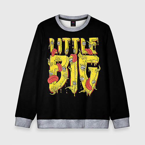 Детский свитшот Little Big / 3D-Меланж – фото 1