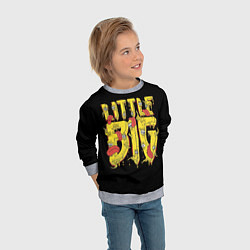 Свитшот детский Little Big, цвет: 3D-меланж — фото 2