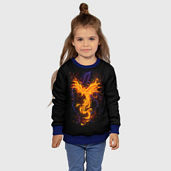 Свитшот детский Phoenix, цвет: 3D-синий — фото 2
