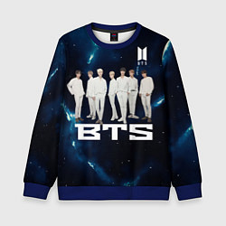 Свитшот детский BTS, цвет: 3D-синий