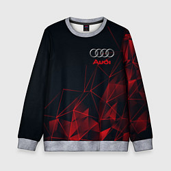 Свитшот детский AUDI, цвет: 3D-меланж