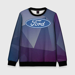 Свитшот детский Ford, цвет: 3D-черный