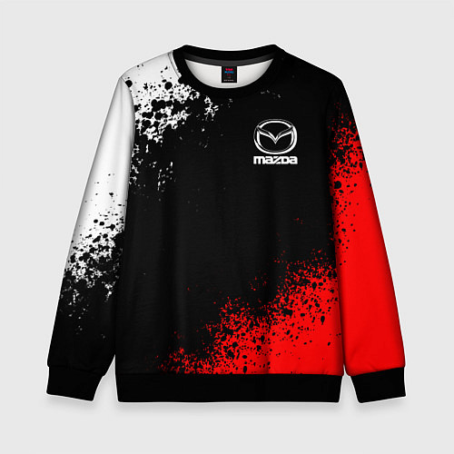 Детский свитшот MAZDA / 3D-Черный – фото 1